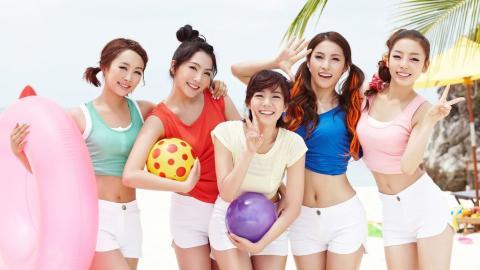 韩国美女kara组合图片