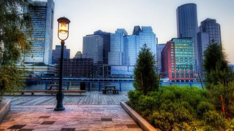 波士顿都市风景图片