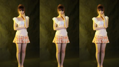 清纯美女黄诗思图片