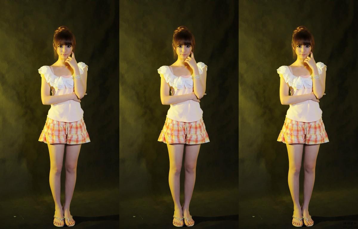 清纯美女黄诗思图片