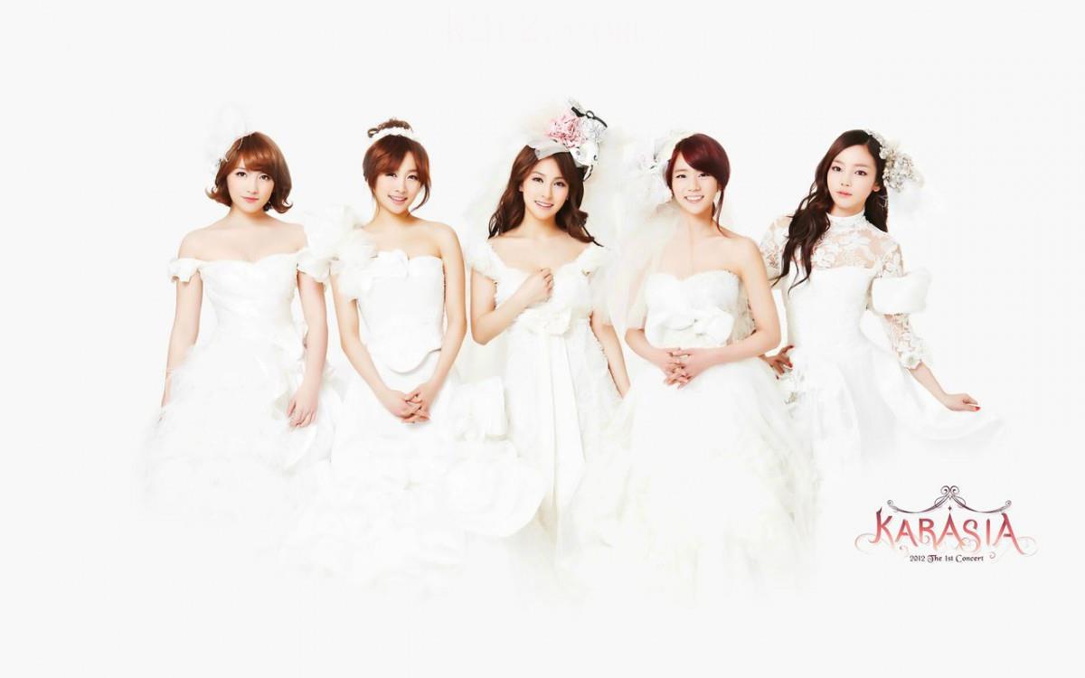 韩国美女kara组合图片