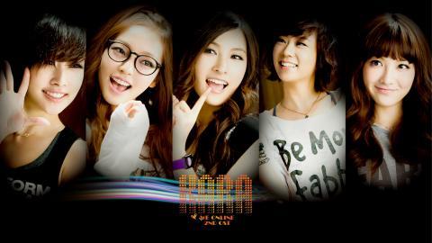 韩国美女kara组合图片