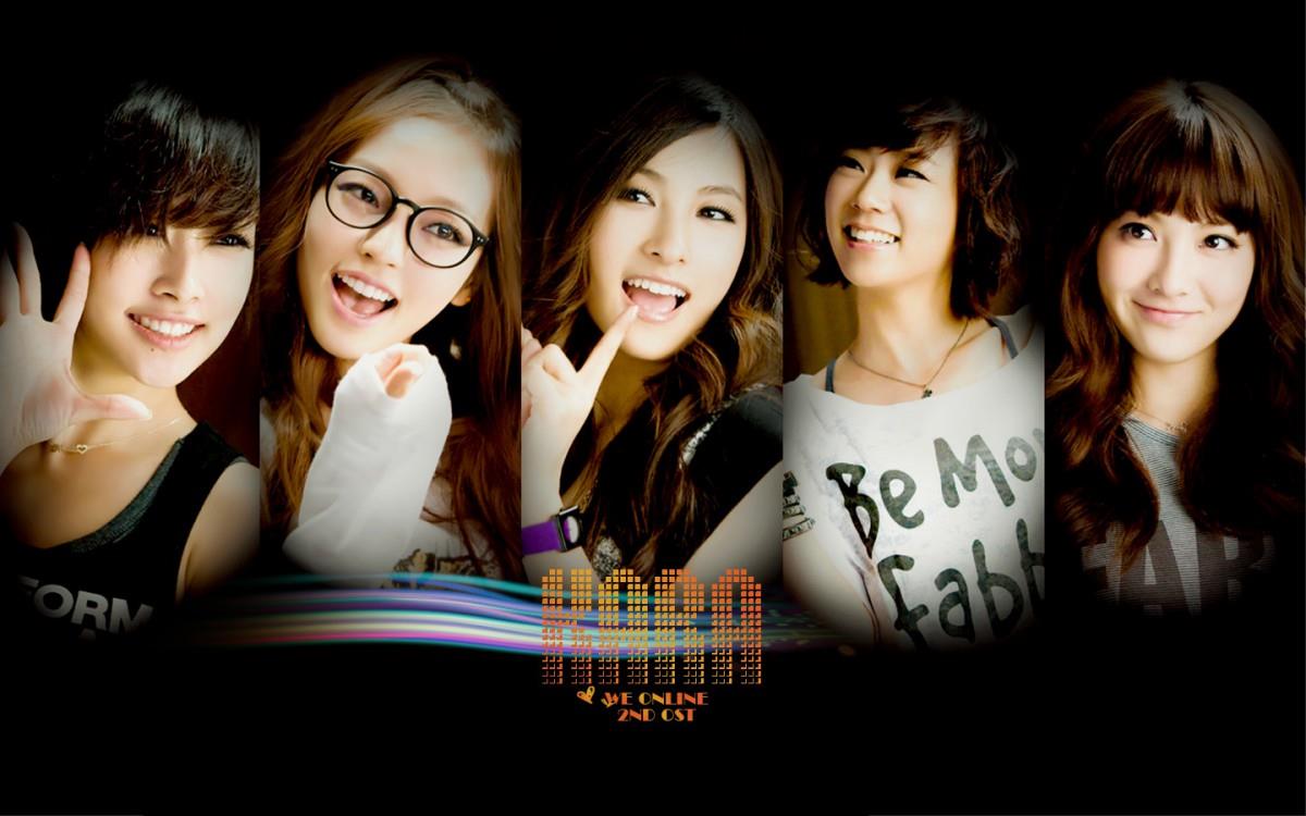 韩国美女kara组合图片