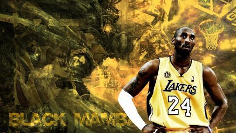 篮球运动员NBA球星科比图片