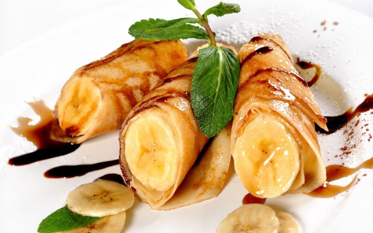 美味法式点心可丽饼图片