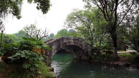 旅游渡假胜地花溪公园图片