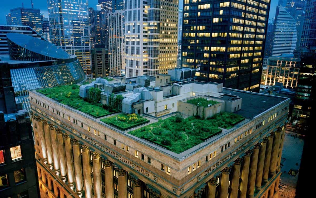 美国芝加哥城市建筑风景图片