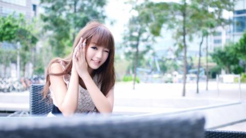 青春靓丽美女黄诗思图片