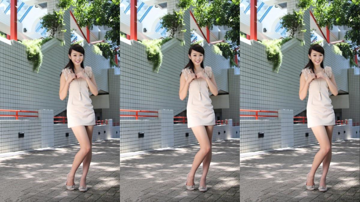 青春靓丽美女黄诗思图片