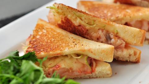 食物三明治图片