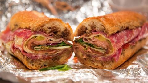 食物三明治图片