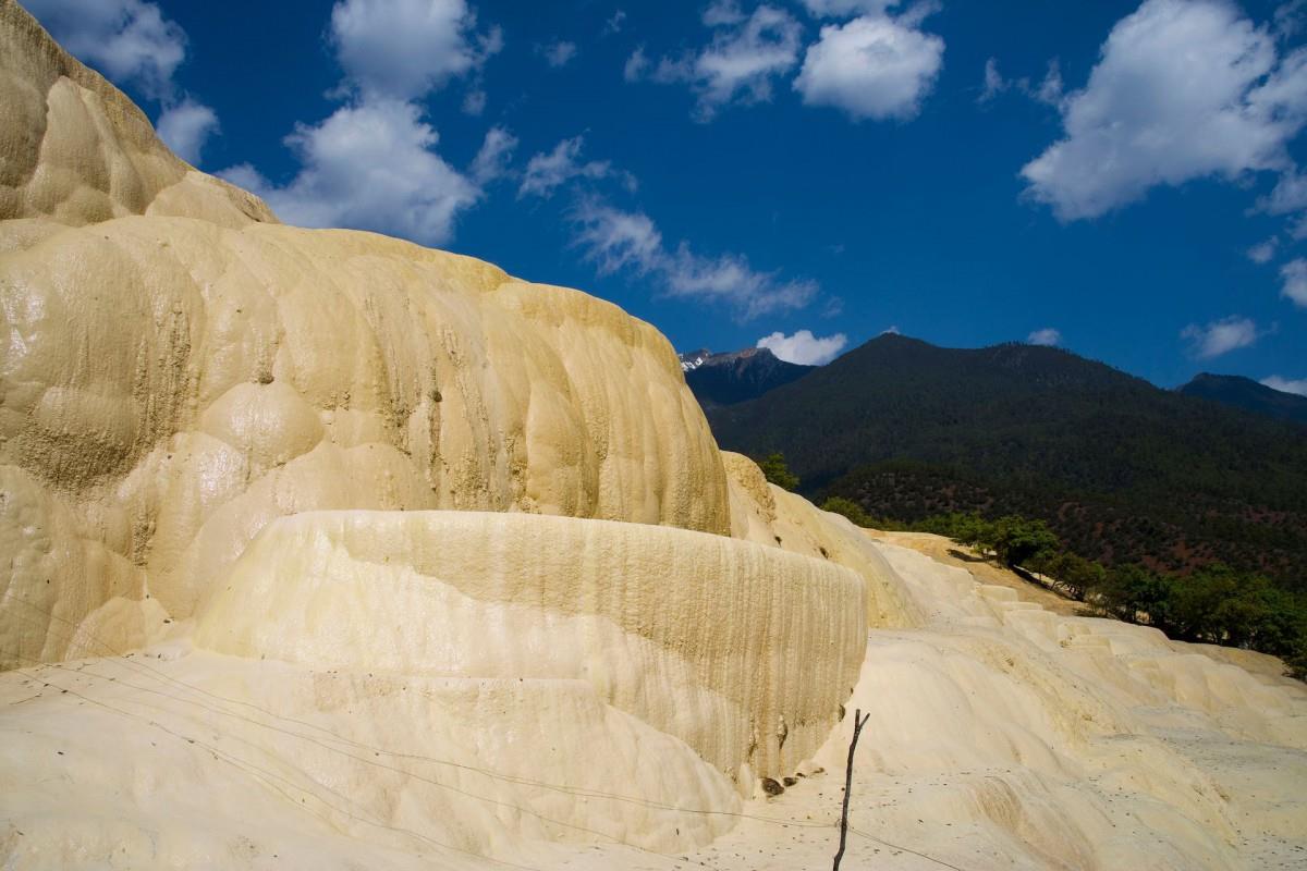 白水台天然美景图片