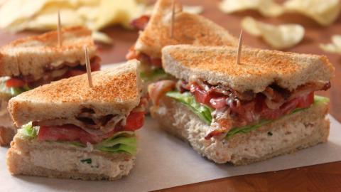 食物三明治图片