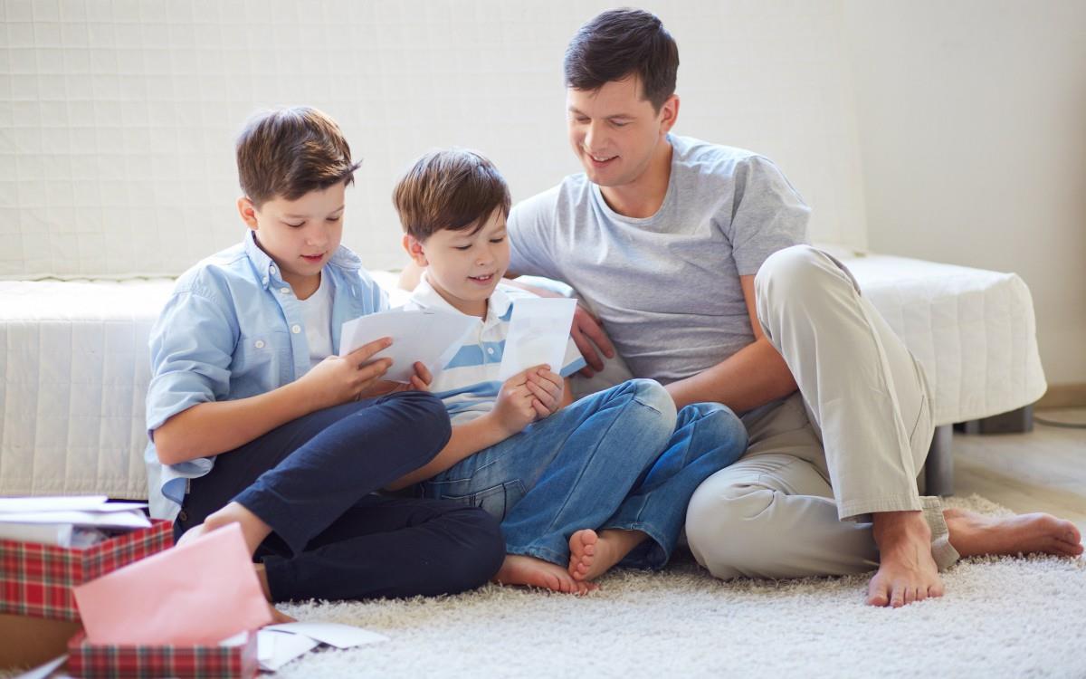 幸福生活一家人图片