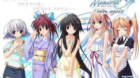 秋之回忆游戏动漫美女图片