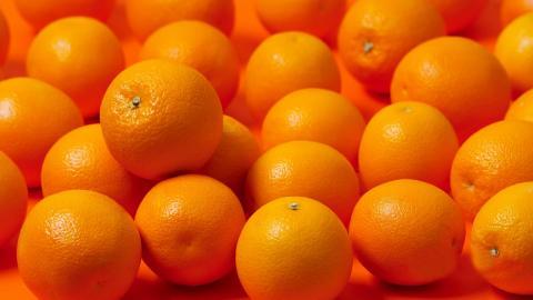 水果桔子高清图片