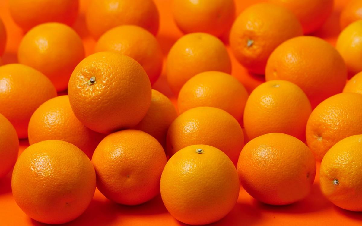 水果桔子高清图片