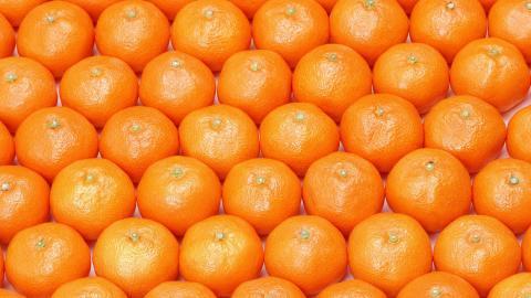 水果桔子高清图片