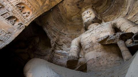 山西大同云冈石窟图片