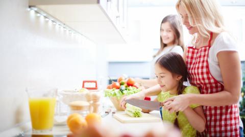 幸福生活一家人图片