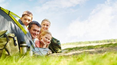 幸福生活一家人图片