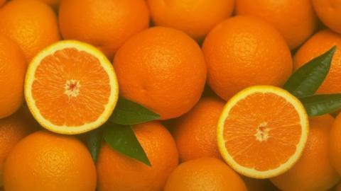 水果桔子高清图片