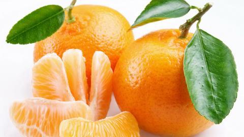 水果桔子高清图片