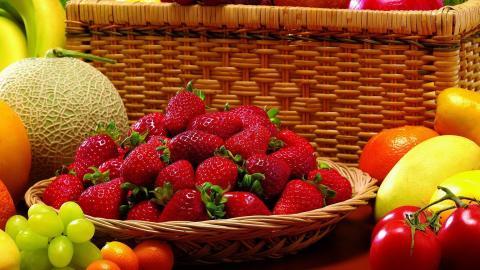 水果桔子高清图片