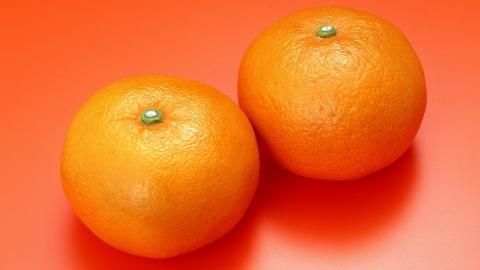 水果桔子高清图片