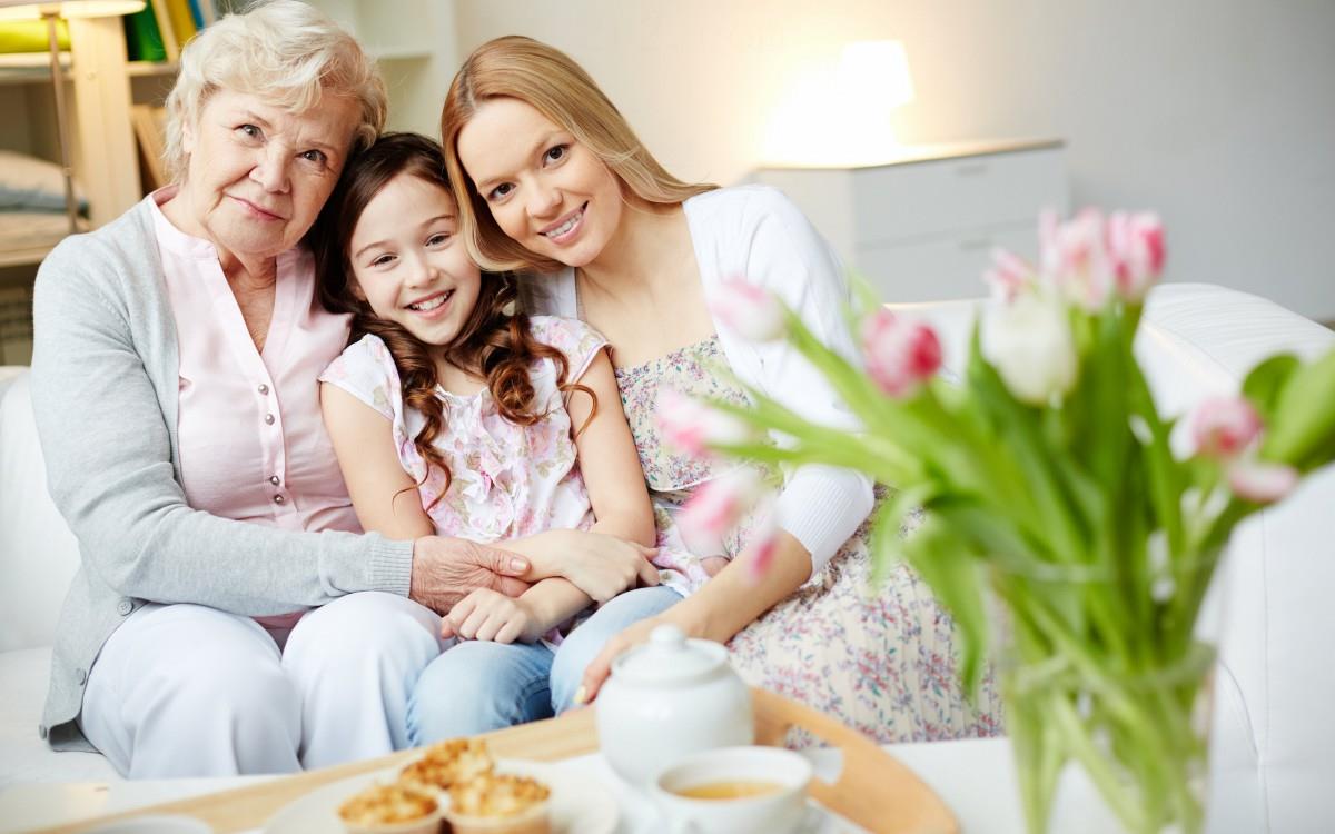 幸福生活一家人图片