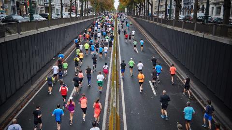 马拉松运动图片