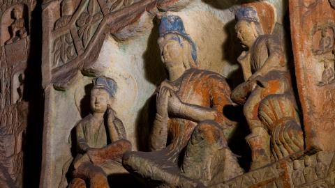 山西大同云冈石窟图片