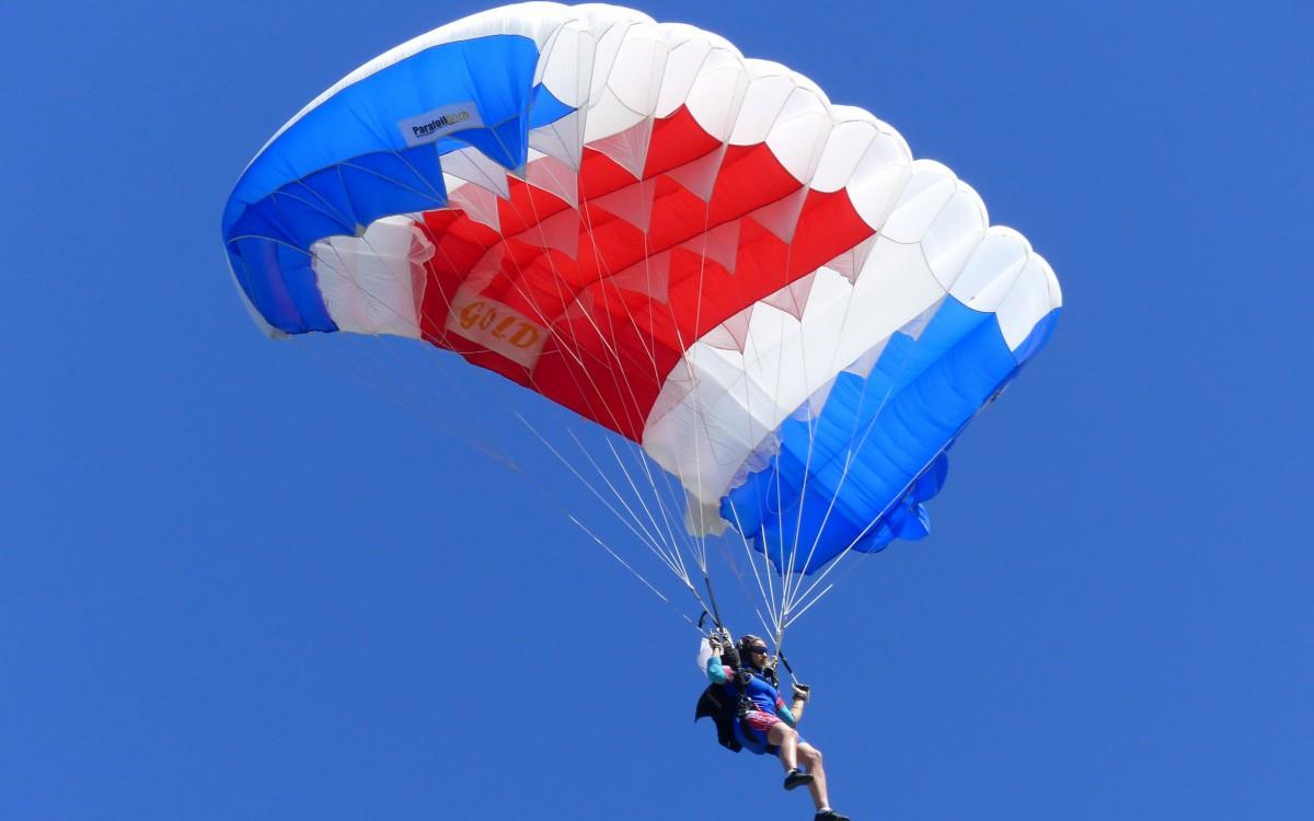 滑翔伞极限运动图片