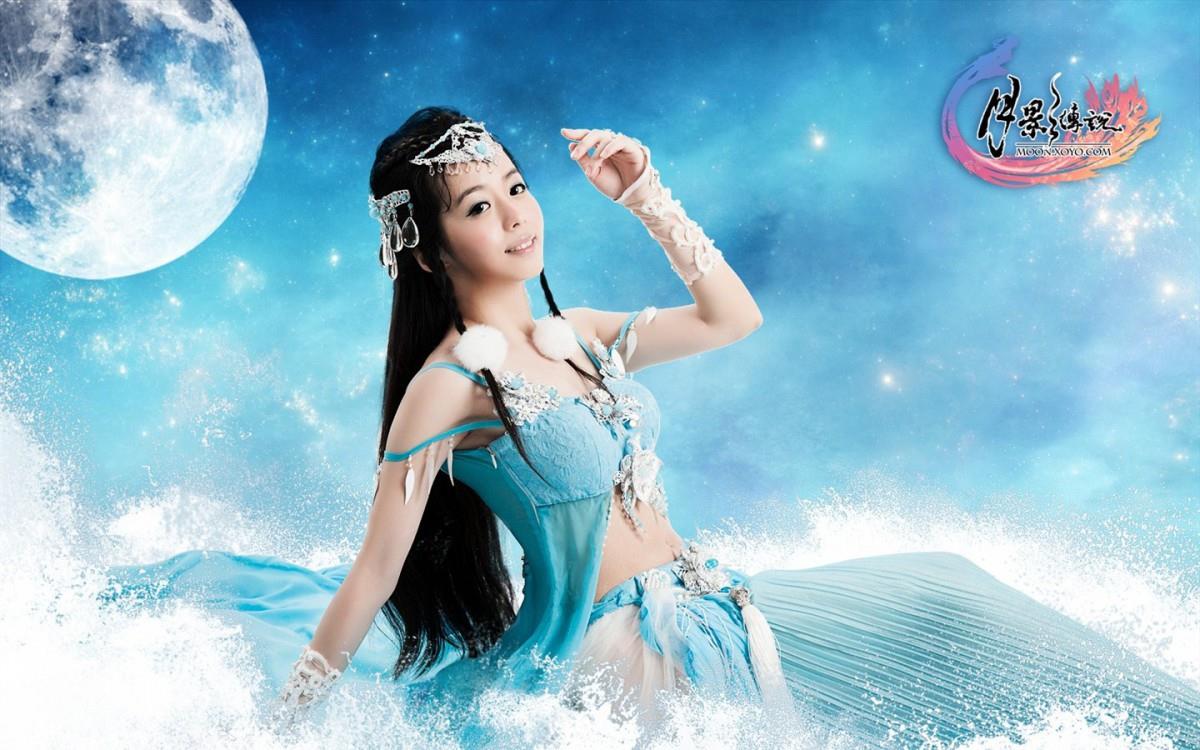 月影传说纳兰真cos图片