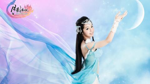 月影传说纳兰真cos图片