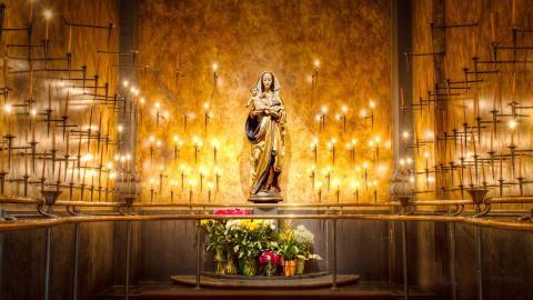 欧洲教堂室内建筑图片