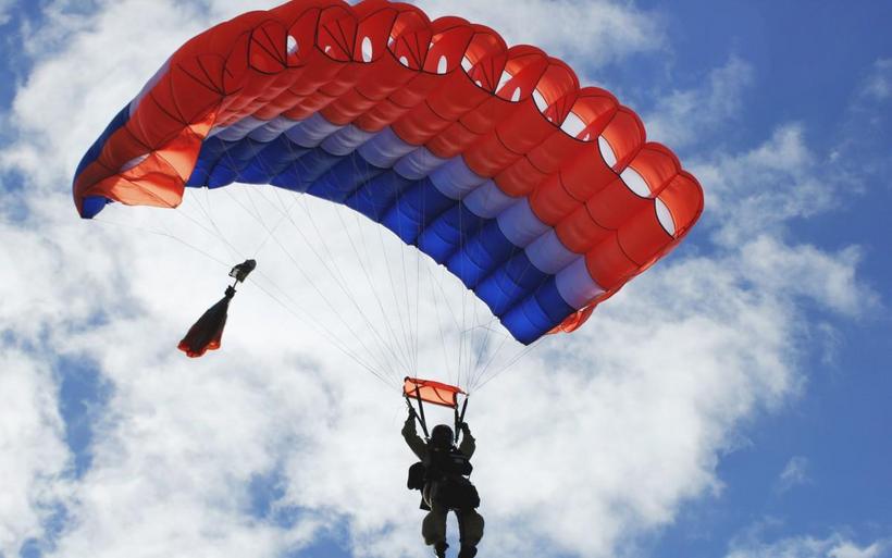 滑翔伞极限运动图片