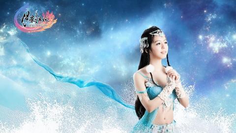 月影传说纳兰真cos图片