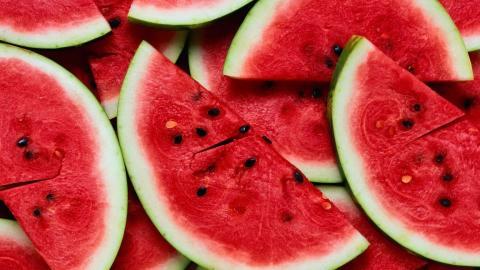 夏日清凉西瓜图片