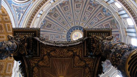 欧洲教堂室内建筑图片