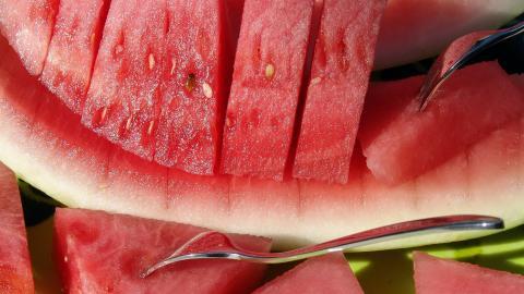 夏日清凉西瓜图片