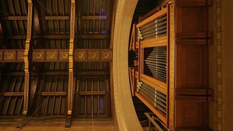 欧洲教堂室内建筑图片