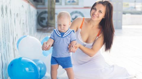 妈妈和宝宝图片素材