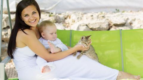 妈妈和宝宝图片素材