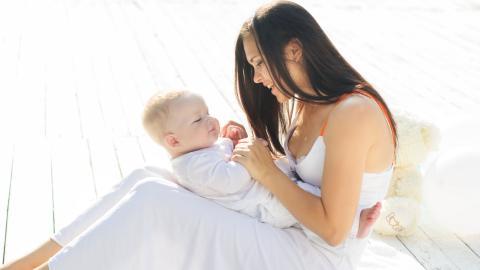 妈妈和宝宝图片素材