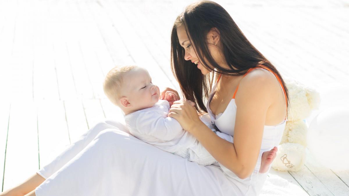 妈妈和宝宝图片素材