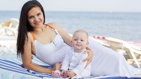 妈妈和宝宝图片素材