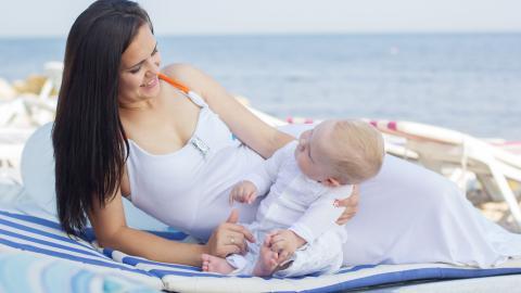 妈妈和宝宝图片素材