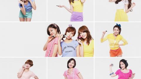 韩国美女T-ara组合图片