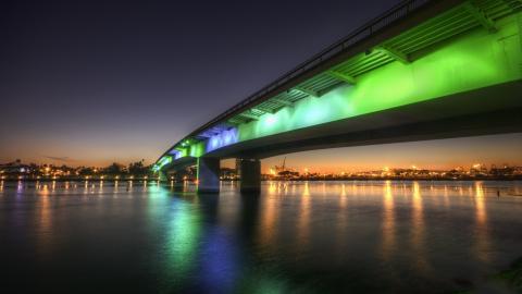 天使之城洛杉矶夜景图片